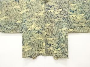 本総絞り　よろけ横段に笹模様　羽織